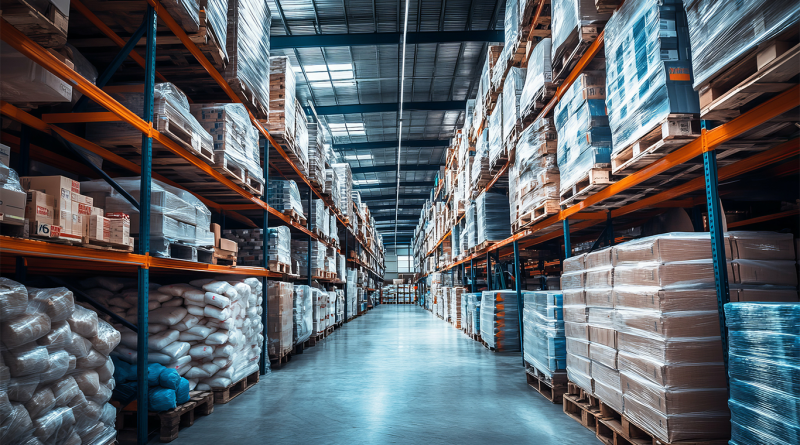 Building materials warehouse to support Beacon Roofing Supply article