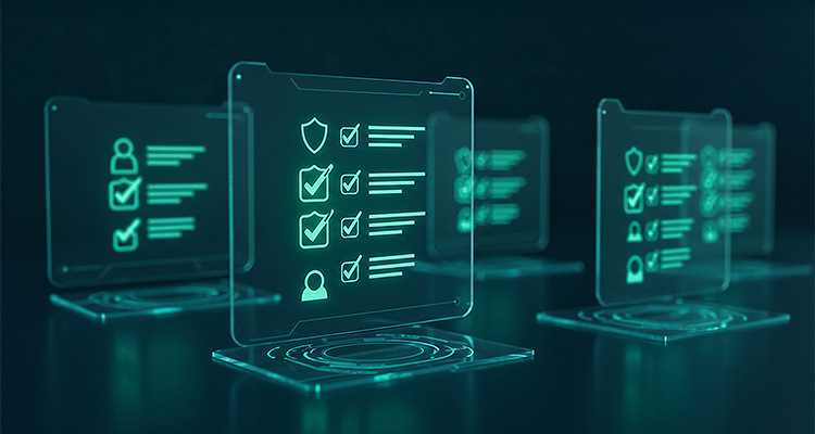 Digital checklist icons