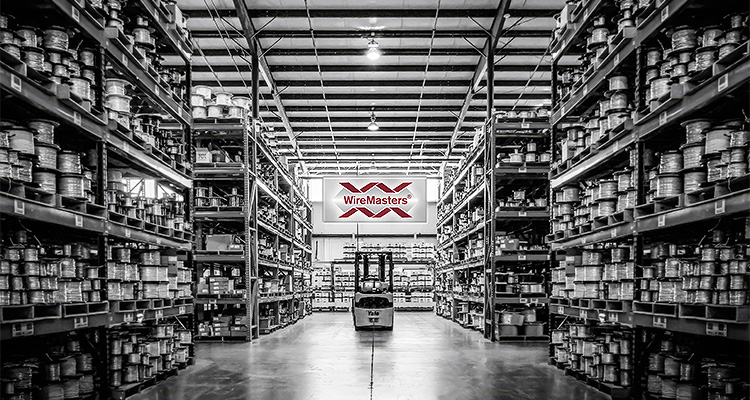 WireMasters is accelerating digital innovation while investing in talent and culture he interior of a WireMasters warehouse
